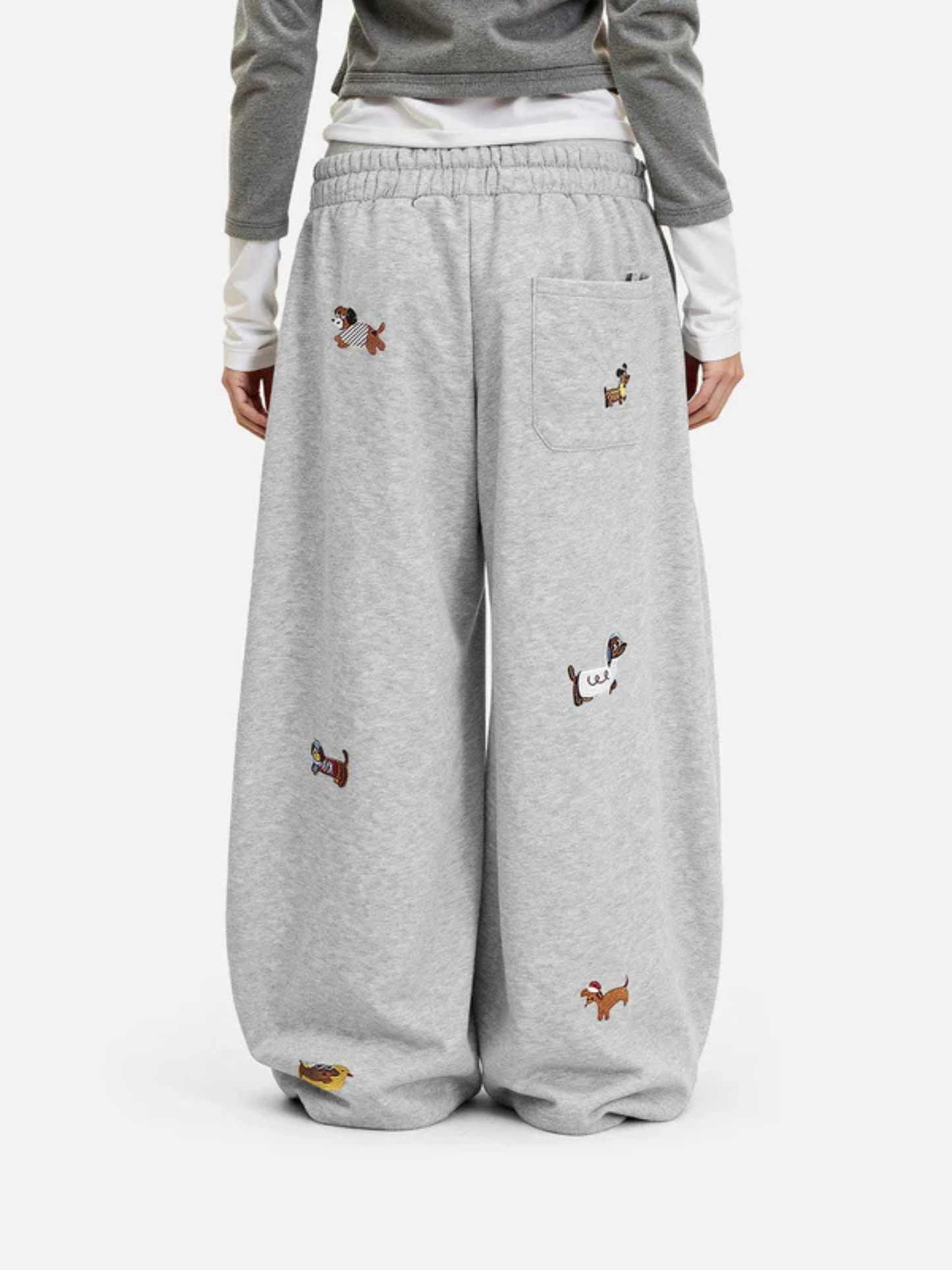 Amalfi Embroidered Pup Barrel Set